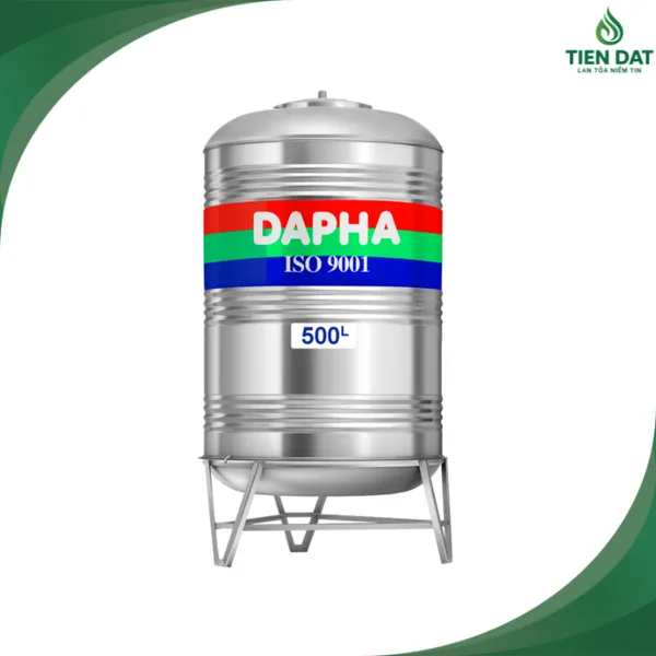 Bồn nước inox Dapha xuất khẩu đứng
