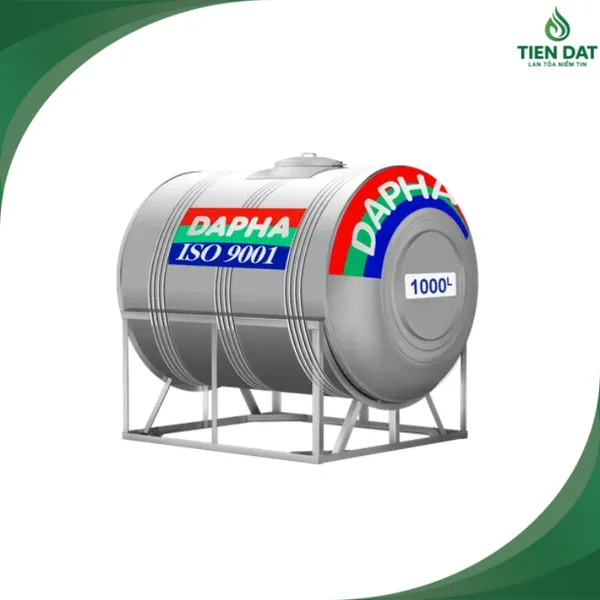 Bồn nước inox Dapha xuất khẩu nằm