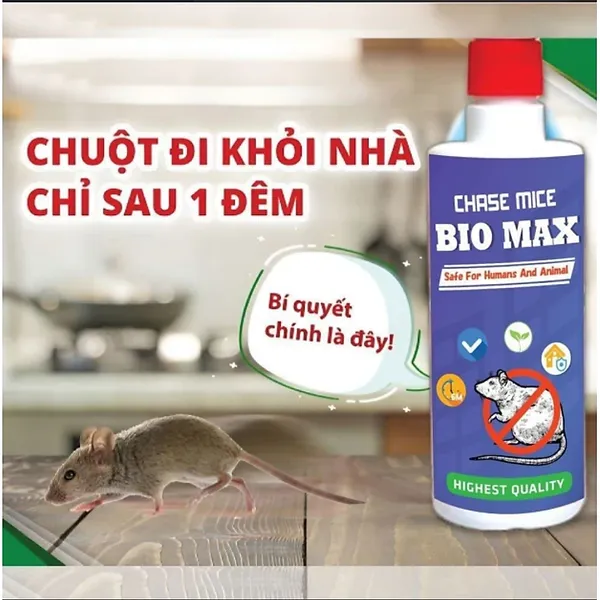 Bình xịt chuột ô tô Bio Max