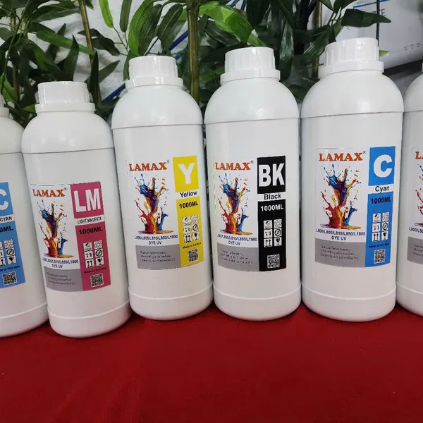 Mực in phun epson Dye UV BỀN MÀU