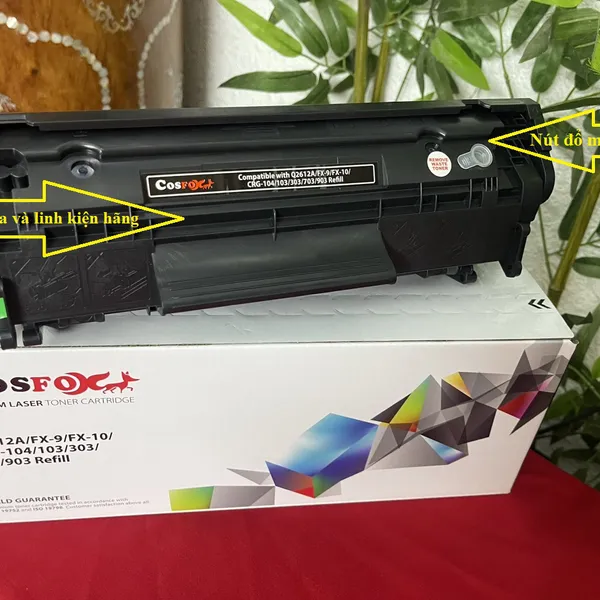 Hộp mực cosfox_ cho máy canon 2900_Q2612A/CRG303/FX9