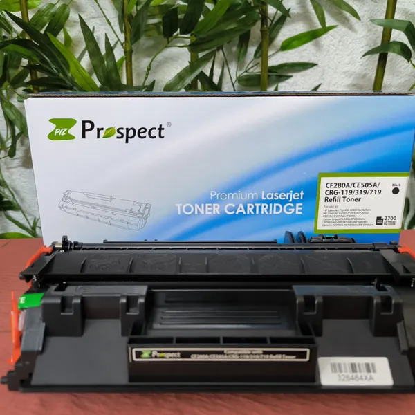 Hộp mực pro CF280A/CE505A/CRG319/719 có lỗ đổ mực