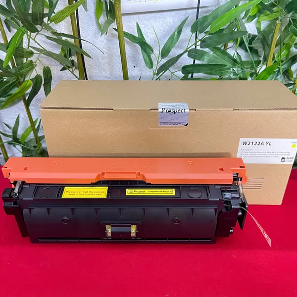 Hộp mực pro W2120A/W2121A/W2122A/W2123A cho máy HP LaserJet Enterprise như M554, M555, và MFP M578.