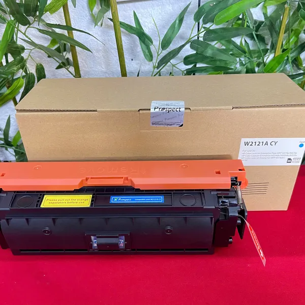 Hộp mực pro W2120A/W2121A/W2122A/W2123A cho máy HP LaserJet Enterprise như M554, M555, và MFP M578.