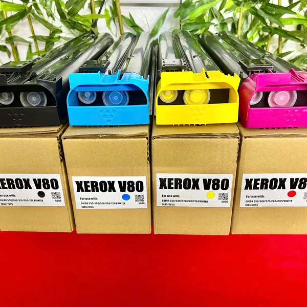 Mực photocopy xerox màu V80 / V180 / V2100 / V3100 /C550 560 570 C60 C70 7780.