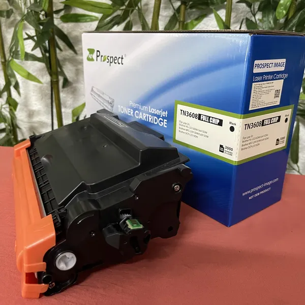 Hộp mực pro brother TN3608 FULL CHIP + CỤM TRỐNG DR3608