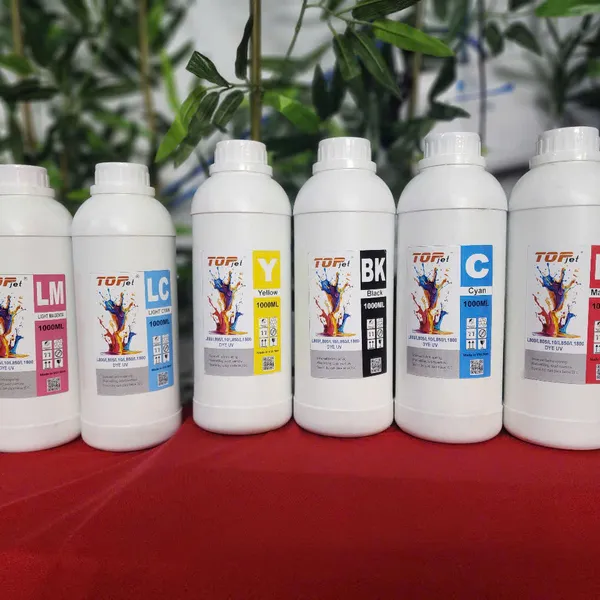 Mực in phun epson Dye UV BỀN MÀU