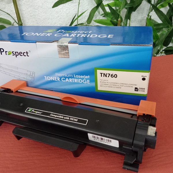 Hộp mực TN760 _full chip  áy Brother  L2350DW, L2390DW, L2710DW, L2750DW