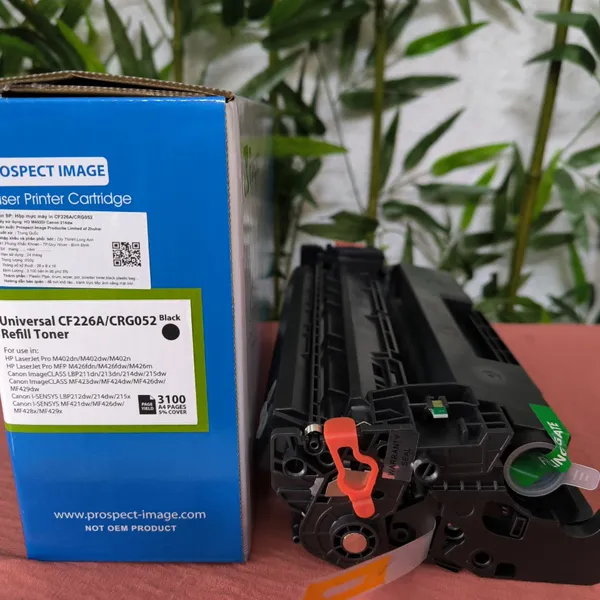 Hộp mực pro CF226A/CRG052 có lỗ đổ mực