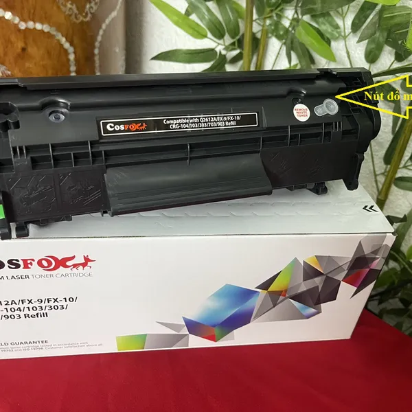 Hộp mực cosfox_ cho máy canon 2900_Q2612A/CRG303/FX9