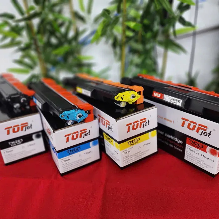 Hộp mực Topjet TN213/TN263 BK CY YL MG