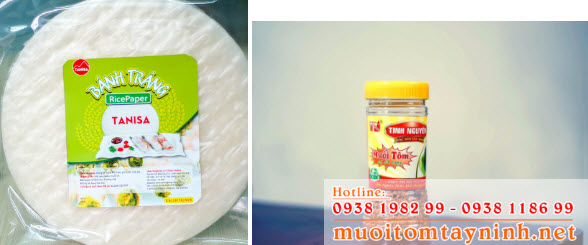 Muối tôm Tây Ninh và bánh tráng Tanisa - hoá giải nỗi băn khoăn cho bạn Muối tôm Tây Ninh và bánh tráng Tanisa - hoá giải nỗi băn khoăn cho bạn