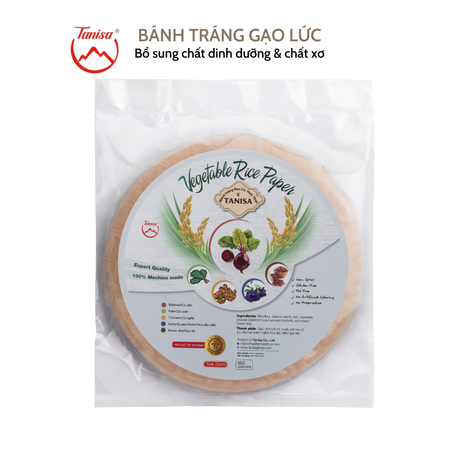 bánh tráng gạo lức Tanisa