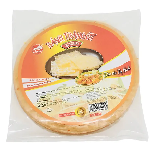 Bánh tráng ớt 200gr