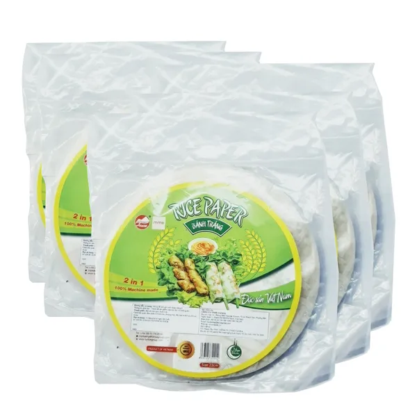Combo 5 bánh tráng Tây Ninh Tanisa siêu mỏng 200gr