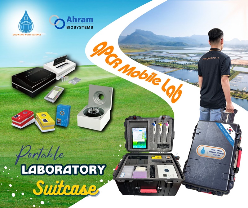 Vali PCR Di Động – một phòng lab thu nhỏ, tích hợp công nghệ Real-time PCR chuẩn mực, có thể đi cùng bạn mọi nơi Vali PCR Di Động – một phòng lab thu nhỏ, tích hợp công nghệ Real-time PCR chuẩn mực, có thể đi cùng bạn mọi nơi