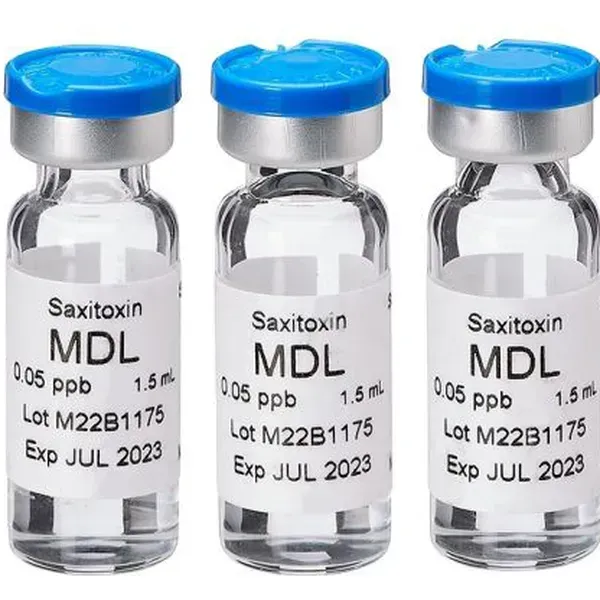 ABRAXIS® Saxitoxins (PSP), MDL Study Solution, 0.05 ppb, 1 mL, 3 vials