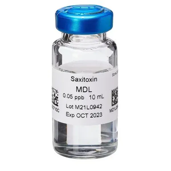 ABRAXIS® Saxitoxins (PSP), MDL Study Solution (CAAS), 0.05 ppb, 10 mL, 1 vial