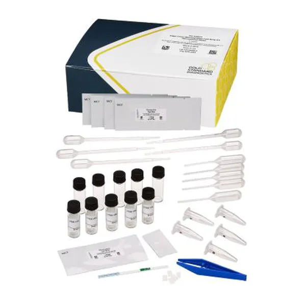 Microcystins, 0-10(20) ppb, Recreational Water with QuikLyse Feature, Dipstick, Recreational Water (EPA ETV), 5 tests