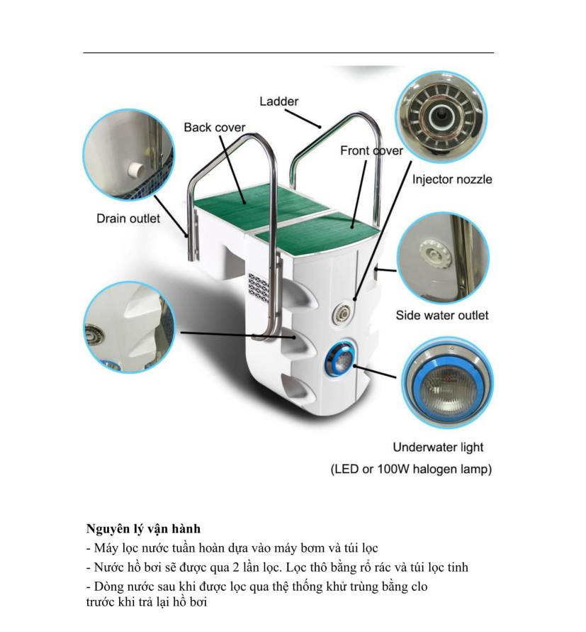 Máy lọc nước hồ bơi là sản phẩm vô cùng cần thiết để giữ nước trong hồ luôn sạch Máy lọc nước hồ bơi là sản phẩm vô cùng cần thiết để giữ nước trong hồ luôn sạch