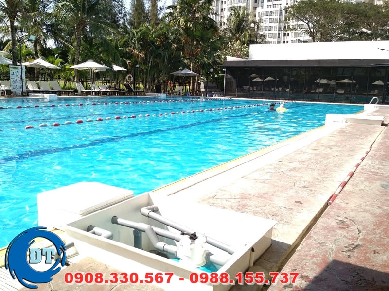 Lọc nước là yêu cầu không thể thiếu để giữ cho hồ bơi luôn được sạch sẽ, đảm bảo vệ sinh cũng như an toàn sức khỏe cho người bơi lội Lọc nước là yêu cầu không thể thiếu để giữ cho hồ bơi luôn được sạch sẽ, đảm bảo vệ sinh cũng như an toàn sức khỏe cho người bơi lội