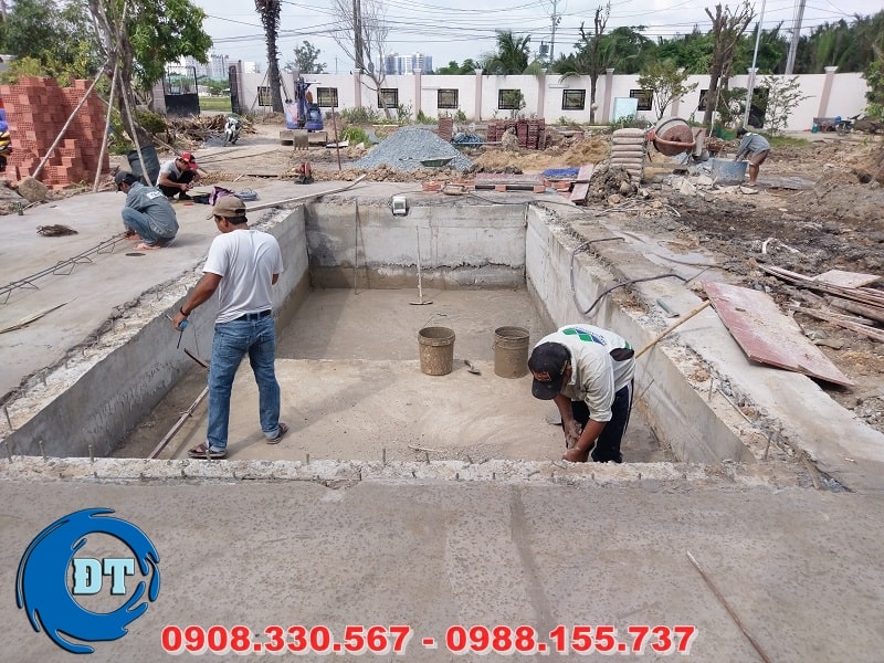 Chống thấm hồ bơi Chống thấm hồ bơi