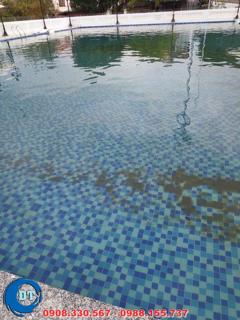 Xử lý nước tại khu vực hồ lớn Xử lý nước tại khu vực hồ lớn