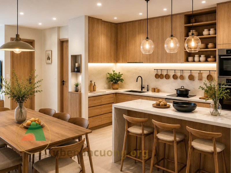 Tủ bếp Laminate TBLN1602
