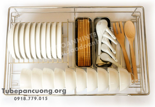 Kệ đựng chén đũa trong tủ bếp Kệ đựng chén đũa trong tủ bếp