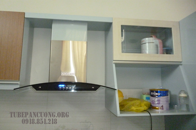 tủ bếp laminate An Cường