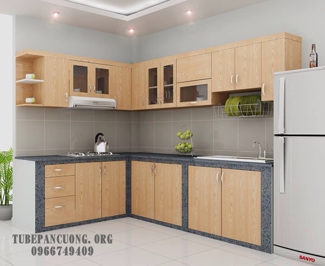 nơi đóng tủ bếp gỗ giá rẻ tại TpHCM