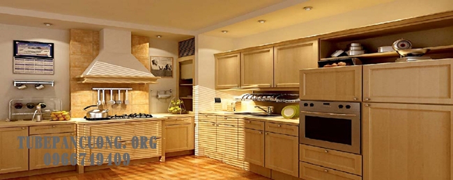 nơi đóng tủ bếp gỗ giá rẻ tại TpHCM