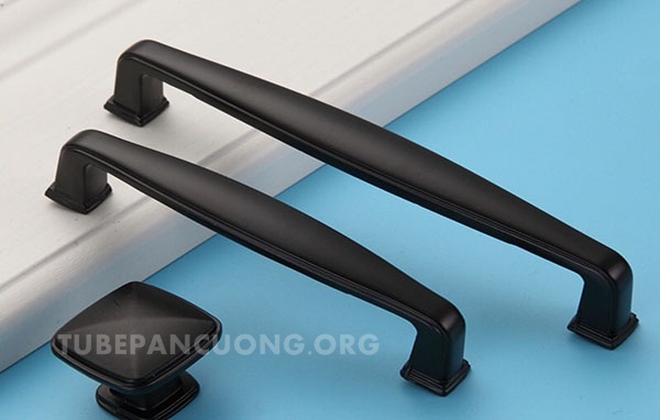 Tay nắm cửa tủ bếp đen mờ TN7604 Tay nắm cửa tủ bếp đen mờ TN7604