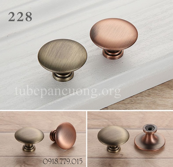 Tay nắm đồng tủ bếp TN228 Tay nắm đồng tủ bếp TN228