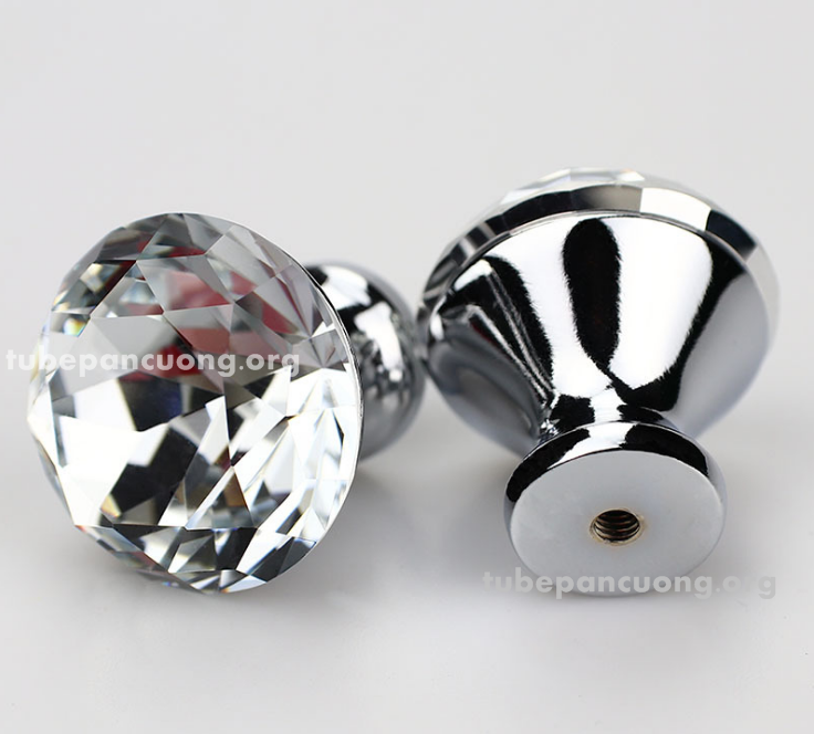 Tay nắm cửa tủ pha lê Tay nắm cửa tủ pha lê