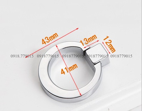 Tay nắm tròn lật màu trắng TN2336 Tay nắm tròn lật màu trắng TN2336