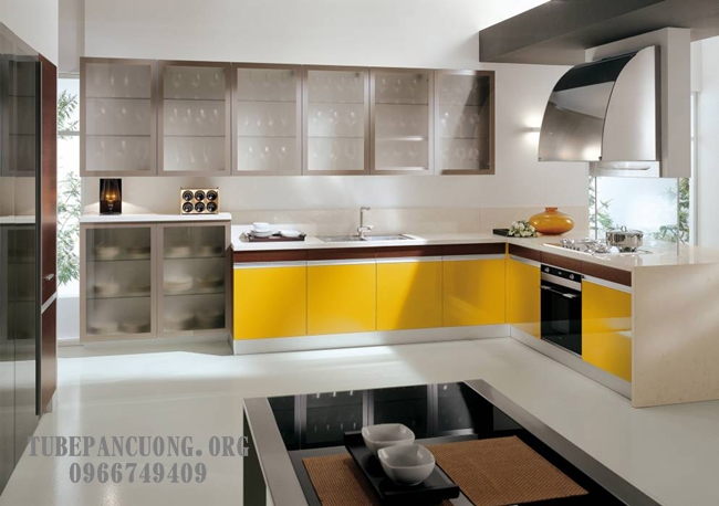 tủ bếp gỗ công nghiệp giá rẻ