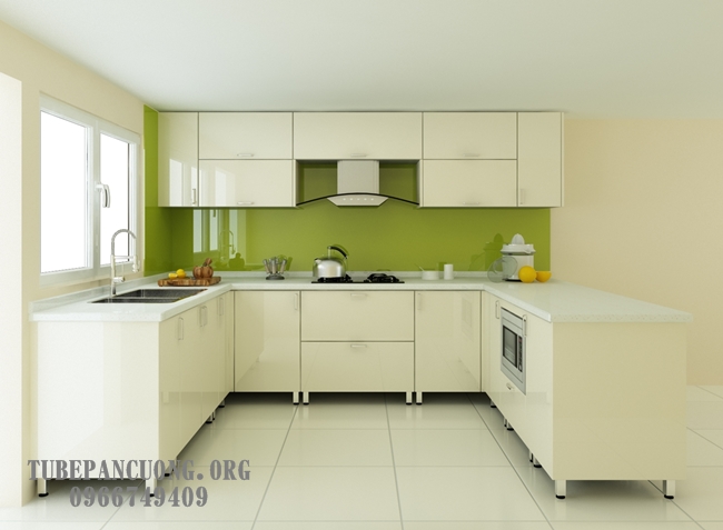 tủ bếp gỗ công nghiệp giá rẻ