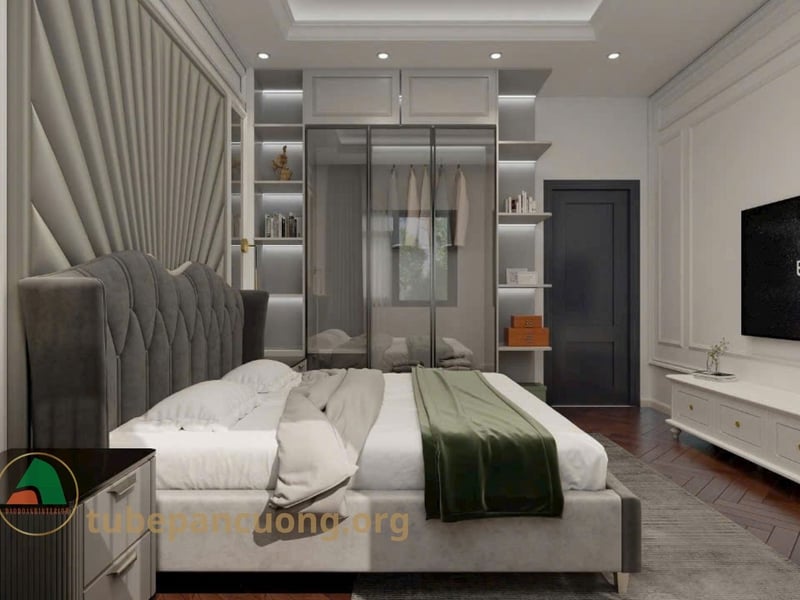 Giường ngủ tân cổ điển