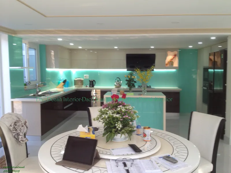Biệt thự quận 9 do Nội thất Đào Doanh thi công