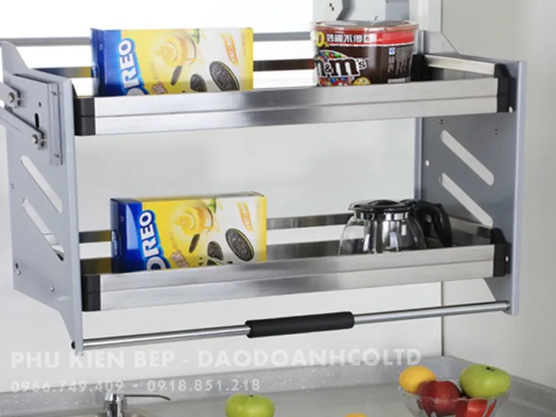 Giá nâng hạ đa năng tủ bếp trên