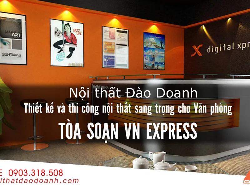 Nội thất ĐÀO DOANH  thiết kế và thi công nội thất văn phòng làm việc cho các doanh nghiệp