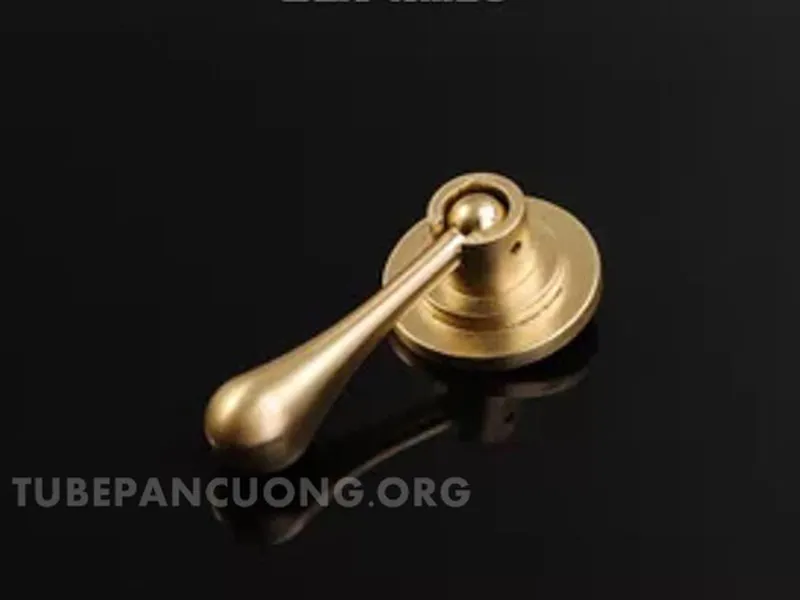Tay nắm lật giọt nước màu vàng gold