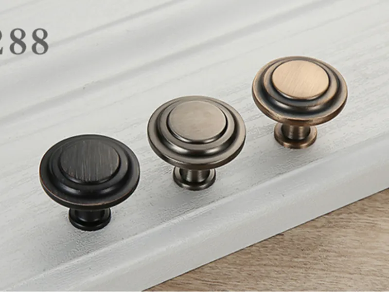 Tay nắm tròn tủ gỗ TN288