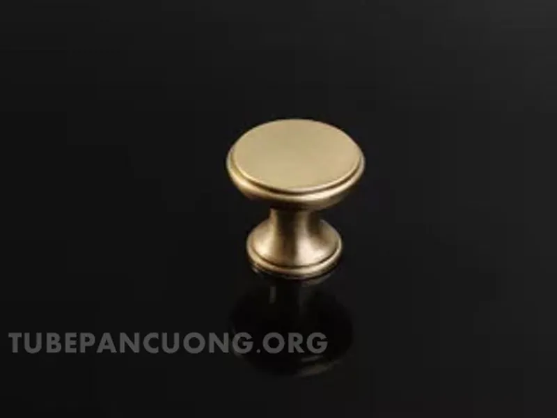 Tay núm tròn vàng gold -Z012