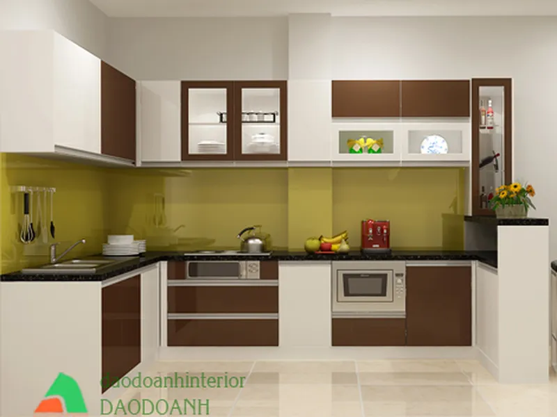 TỦ BẾP ACRYLIC TB1518