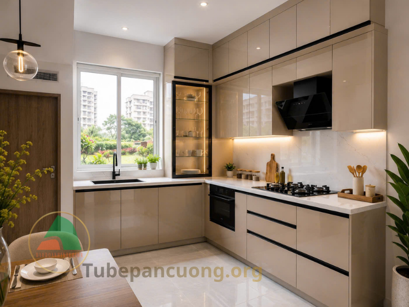 Tủ bếp Acrylic TB1521