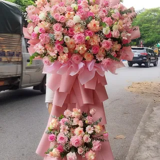 Kệ Hoa Khai Trương 21