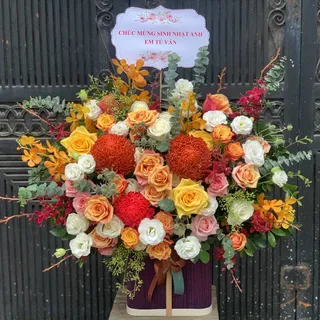 Giỏ Hoa Hải Phòng 07