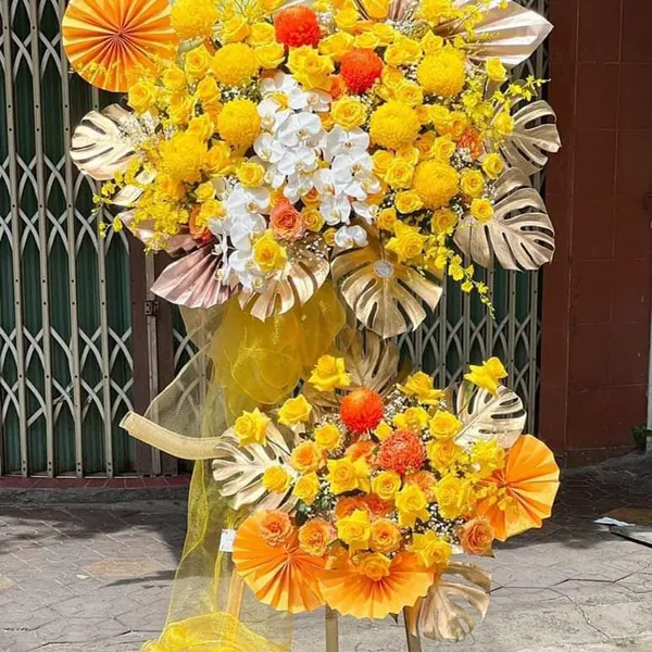 Kệ Hoa Khai Trương 04